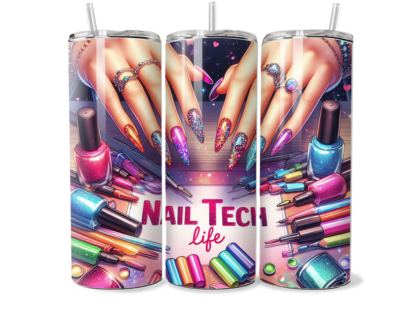 Nail Tech Life 20 oz Tumbler
