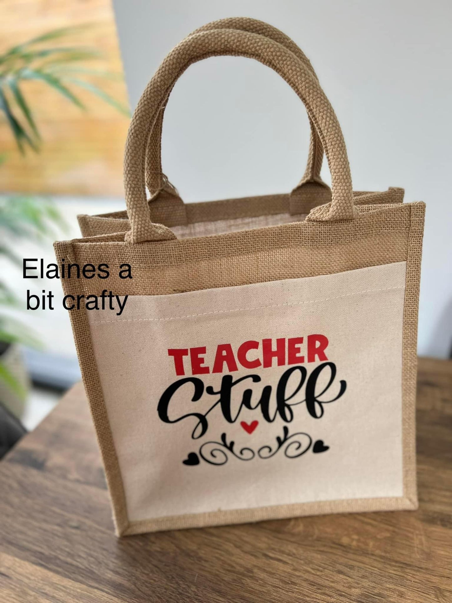 Teacher gift Jute Bag