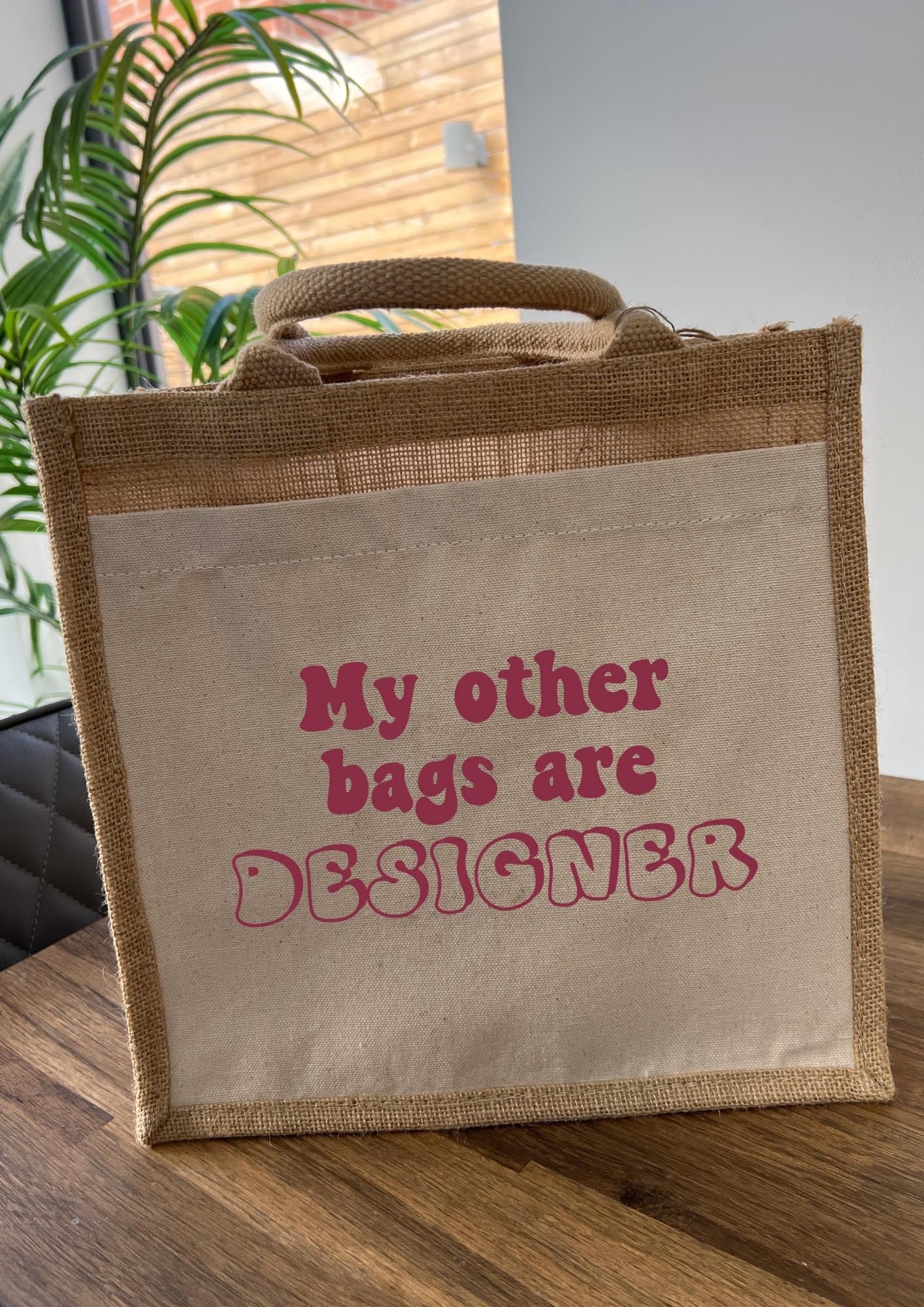 Jute Bag 5 Designs
