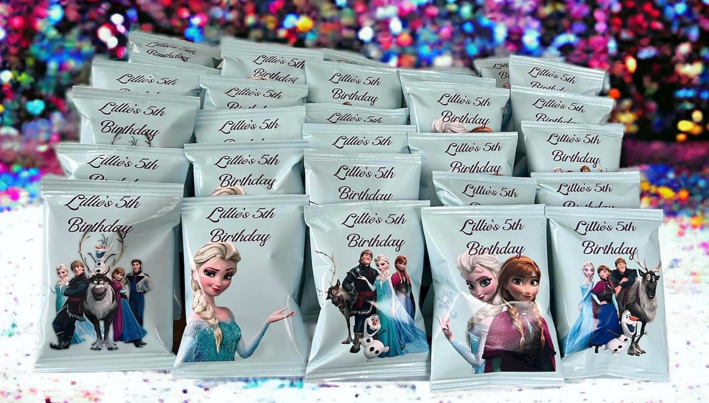 Personalised Glossy Treat Bags