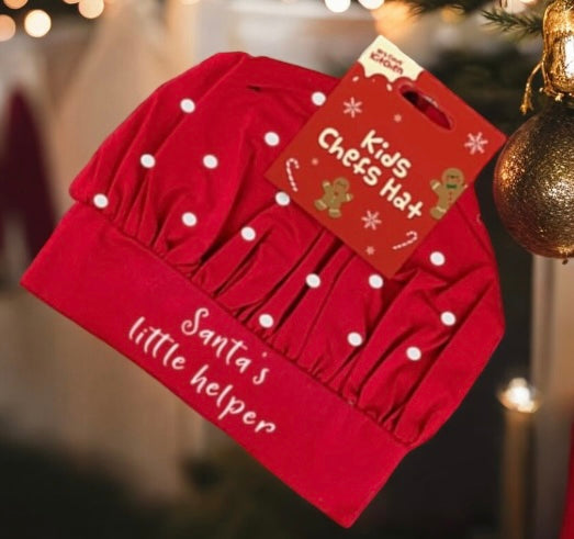Kids Red Chef Hat