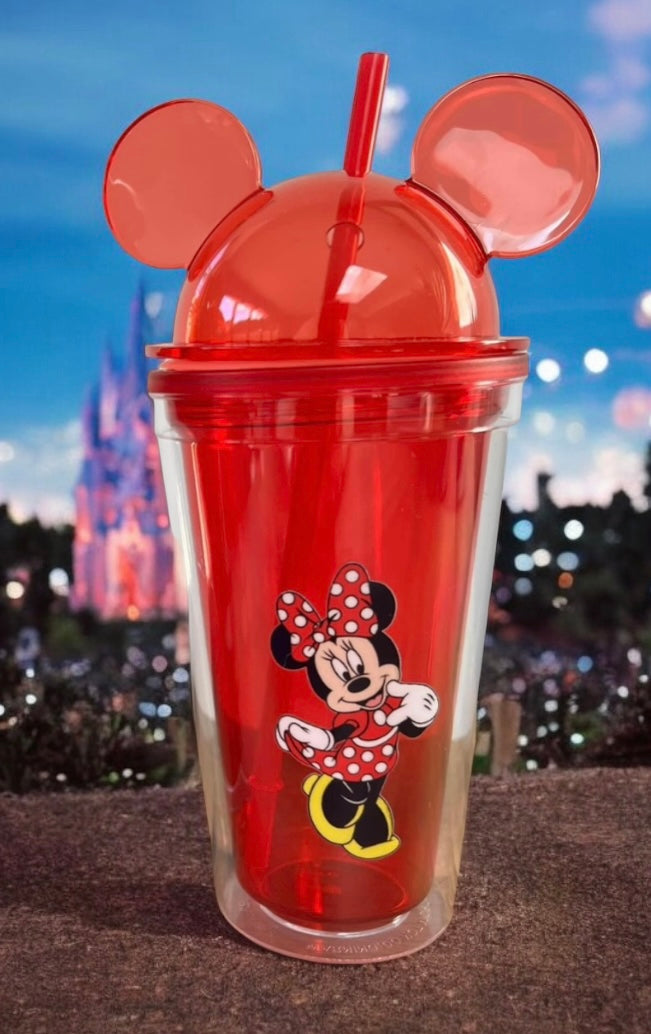 Mouse Ears Drinking Cup ..Red
