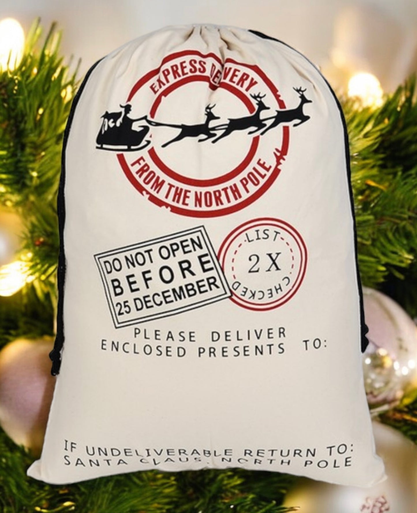 Christmas Sack.. North Pole