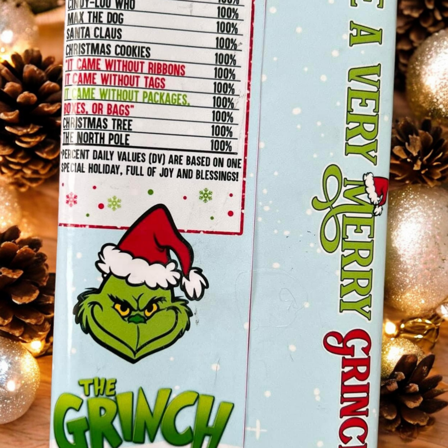 Christmas Chocolate Wrapper