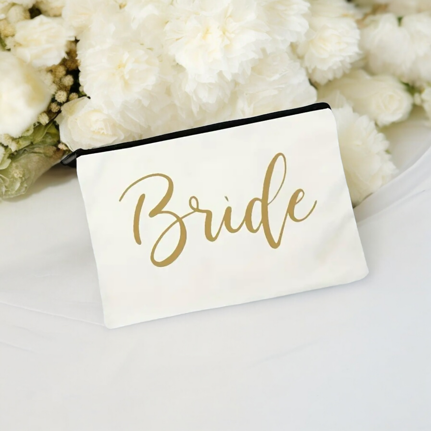 Bride Canvas Make up Bag