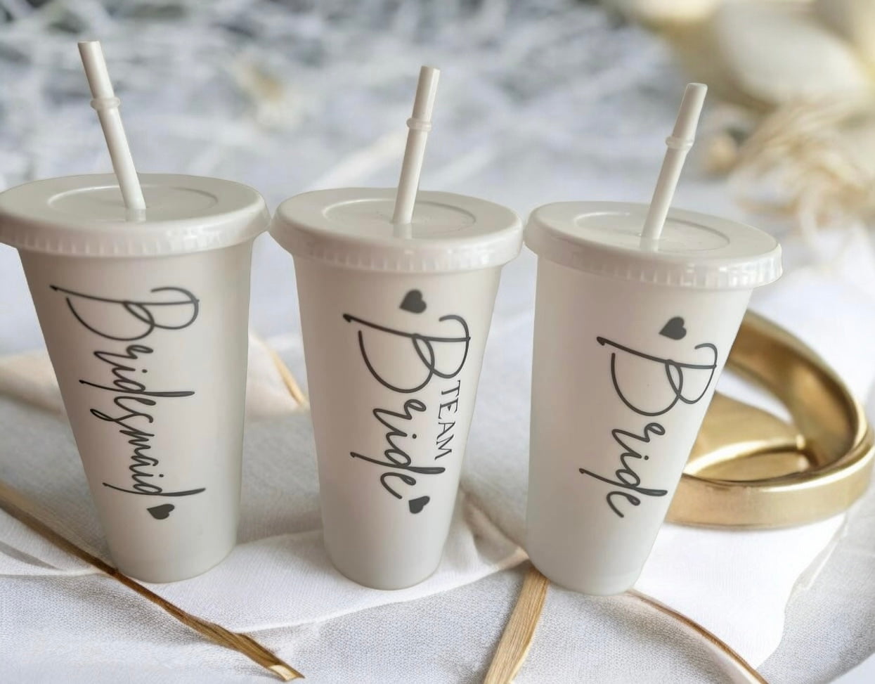 Bride Team 24 oz Cold Cups