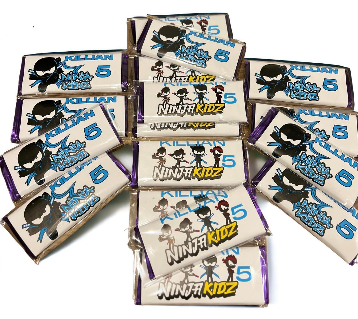 Personalised Chocolate Wraps...180 g size