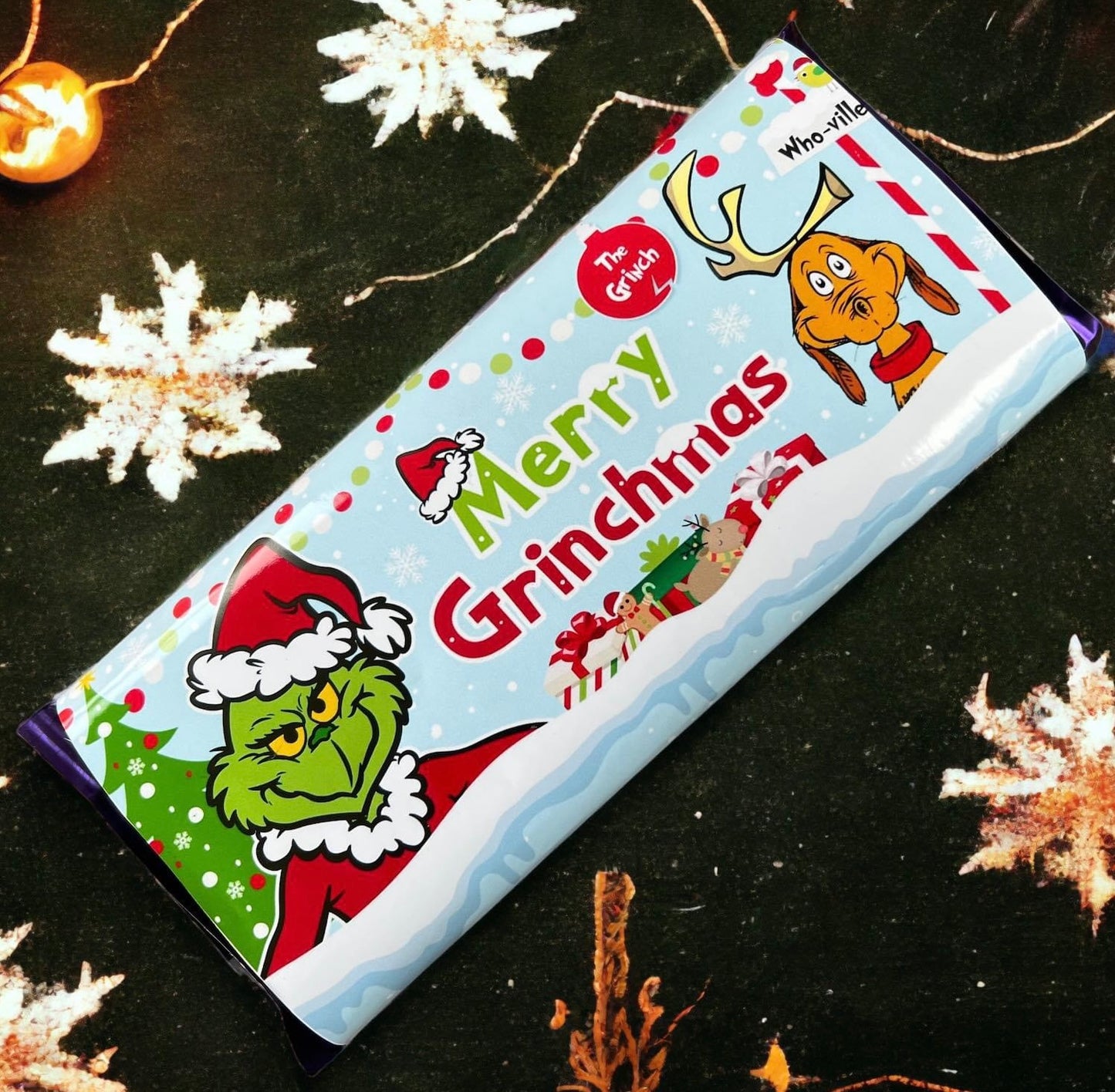 Christmas Chocolate Wrapper