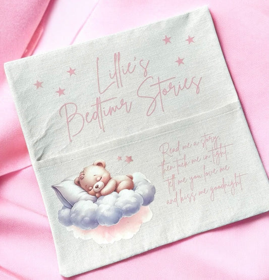 Bedtime Stories Pocket Cushion Cover