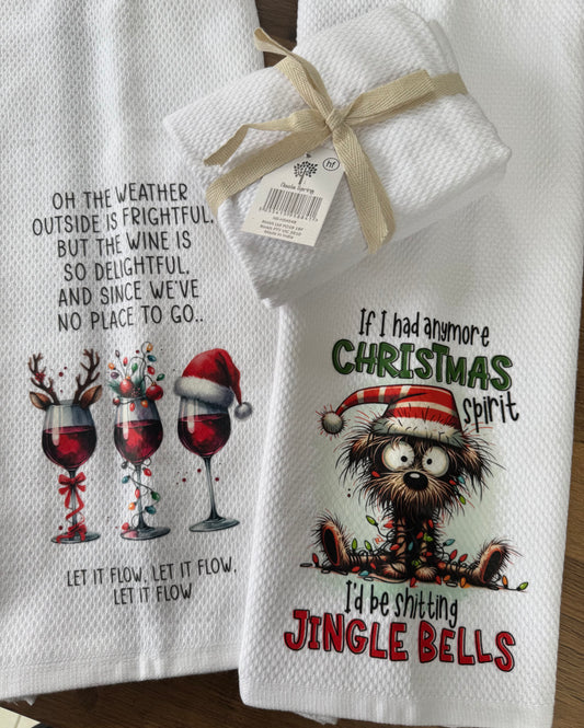 Christmas Tea Towel