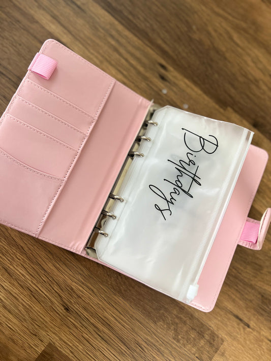 Budget Personalised/ Savings Binder