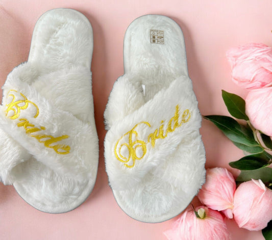 Bride fur Slippers
