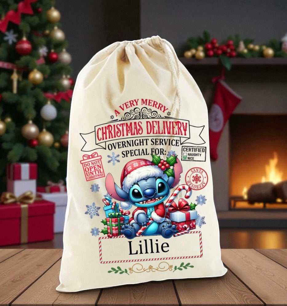 Christmas Sack Personalised